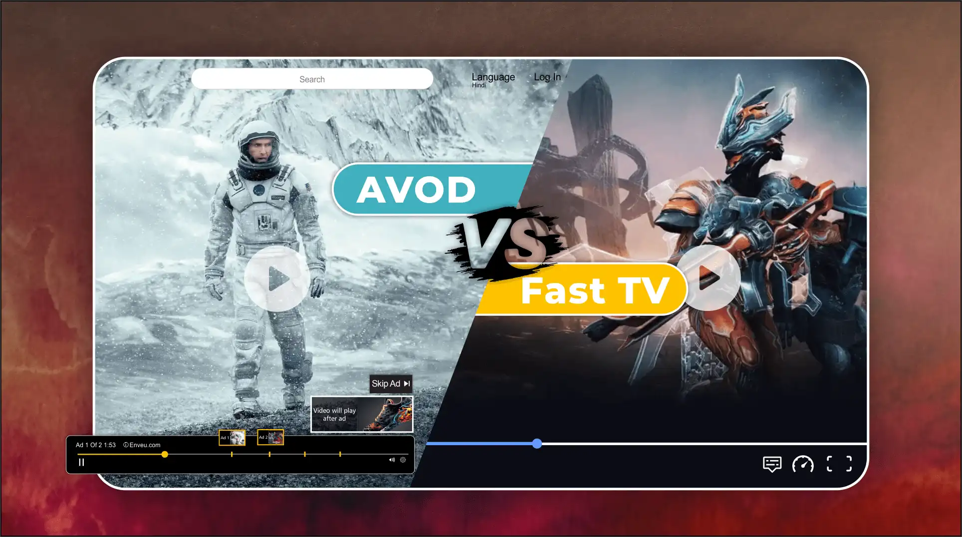 Diferencias entre AVOD y FAST