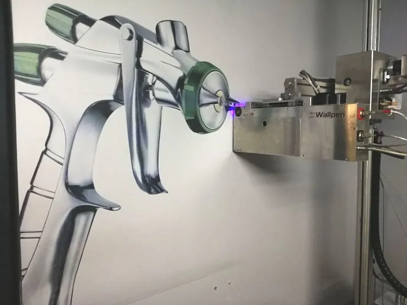 Wall Printer: la revolución de la impresión directa sobre paredes