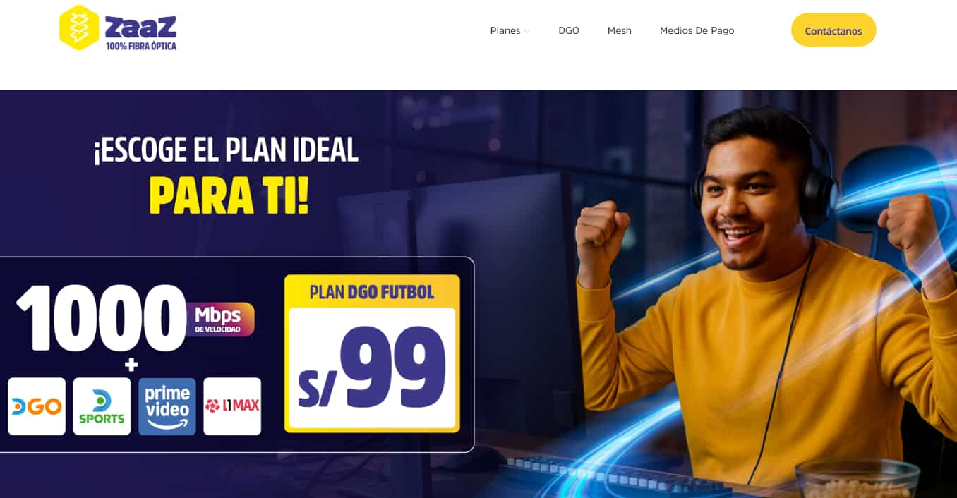 Zaaz: Revolucionando la Conectividad en Perú con Internet 100% Fibra Óptica