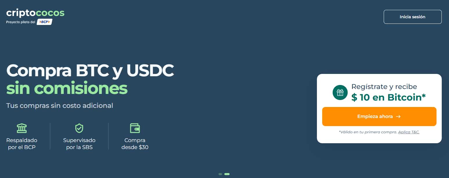 CriptoCocos: el piloto del BCP que acerca Bitcoin y USDC a los peruanos bajo supervisión de la SBS